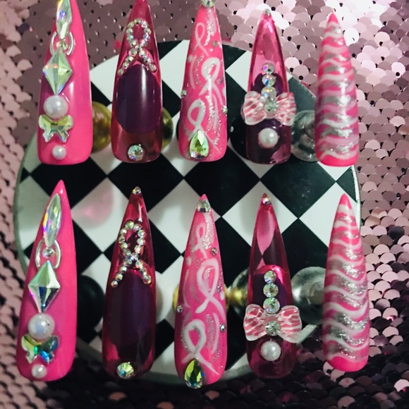 💗💞Pink 4@Purpose Press on Nails💗💞 - Picture 3 of 8